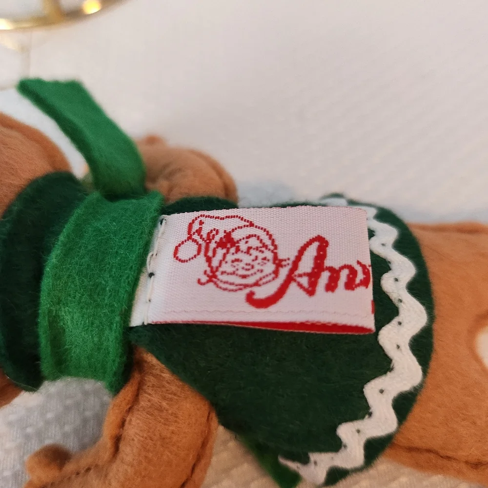 1991 Annalee Gingerbread Man Ornament Vintage 90s - Picture 5 of 6